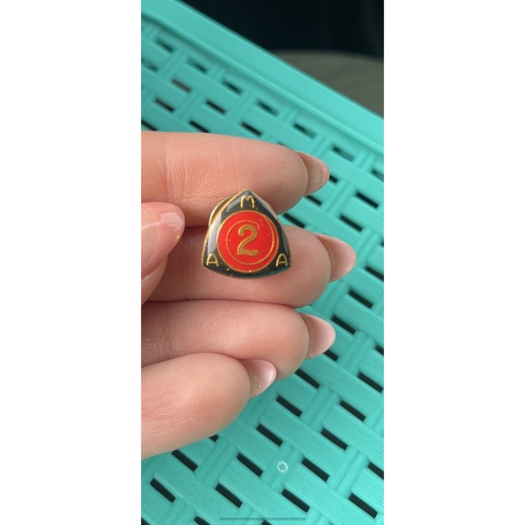 American Motorcycle Association AMA Service Lapel Pin Enamel - Picture 1 of 4